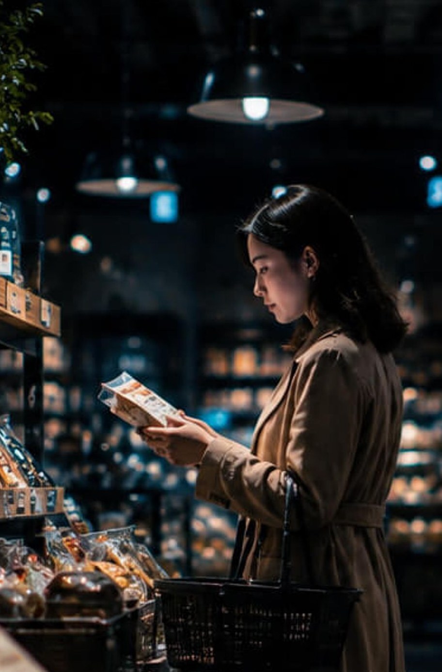 A lady holding a cellphone 