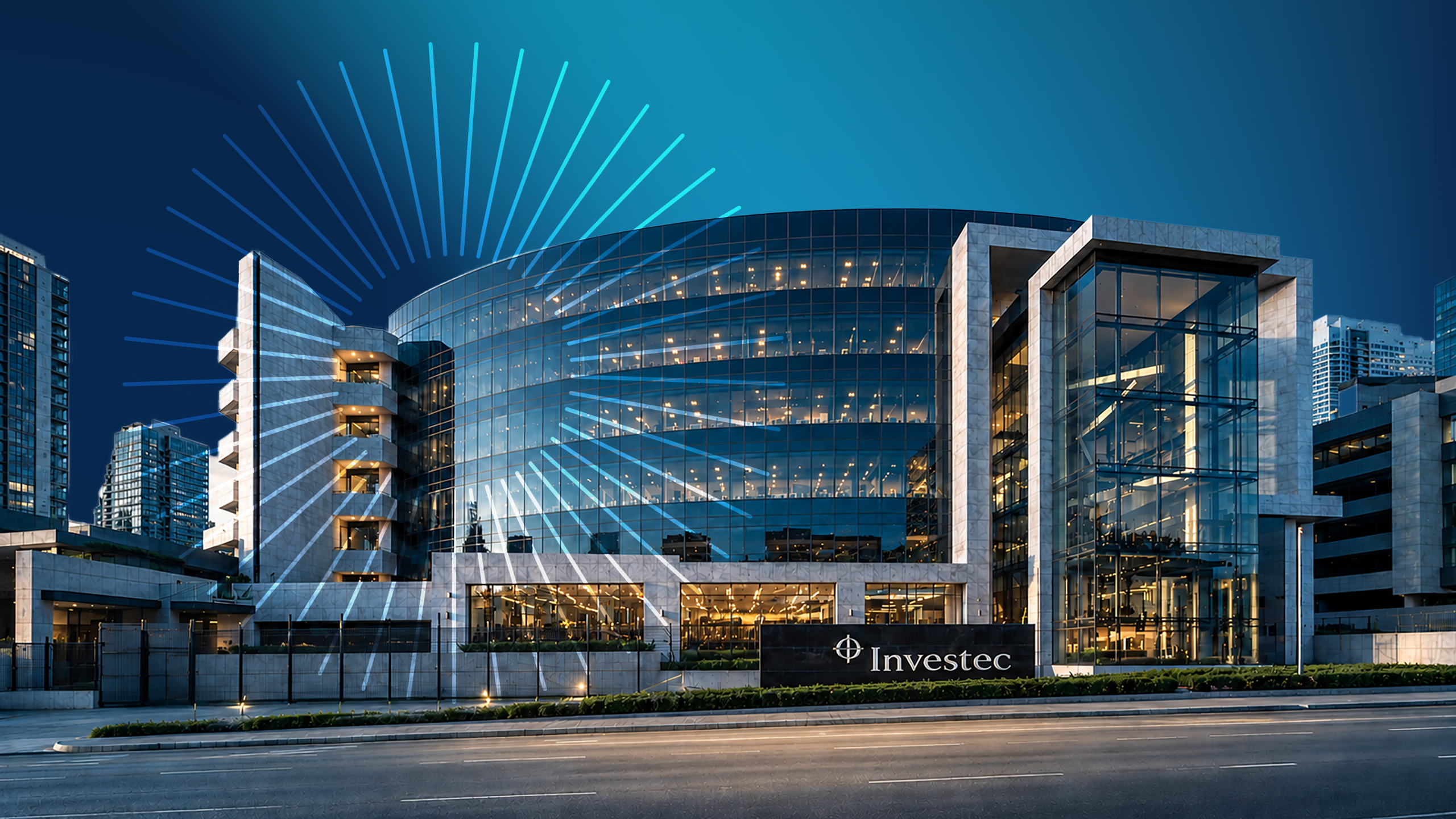 An Investec building 